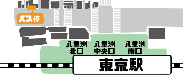 東京成田バス乗り場
