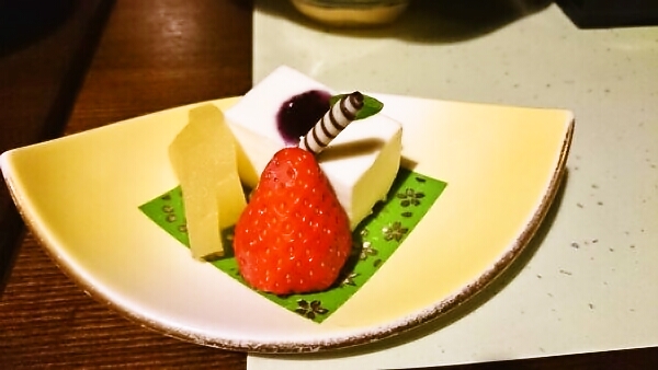 マウントビュー箱根 夕食 デザート