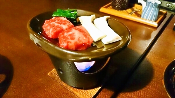 マウントビュー箱根 夕食 和牛ステーキ