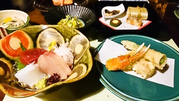 マウントビュー箱根 夕食 お刺身