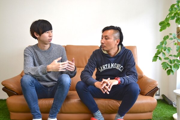 石田ヤス彦.と松本慎平
