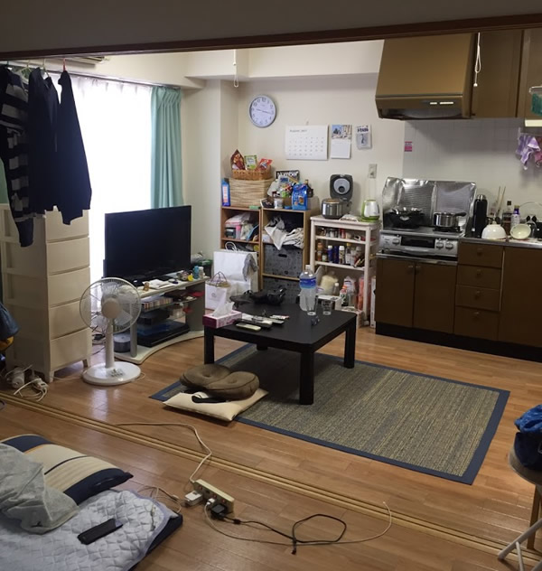 みさえさんの同棲部屋