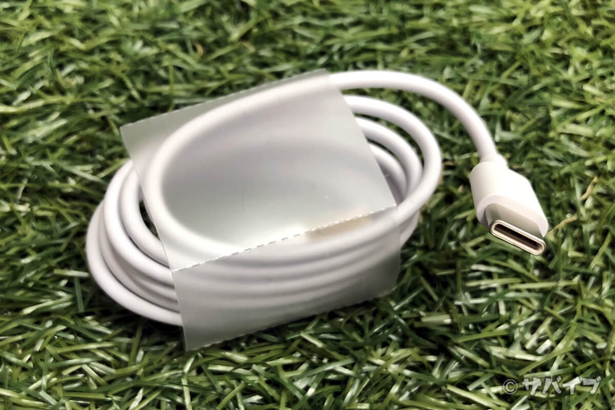 P20 liteのケーブルは「USB Type-C」を採用