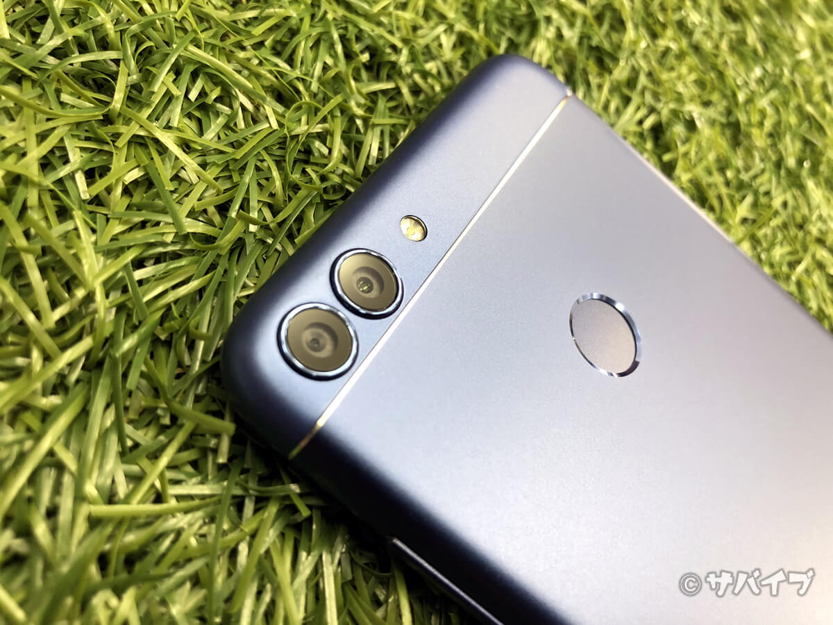 HUAWEI nova lite 2のダブルレンズ