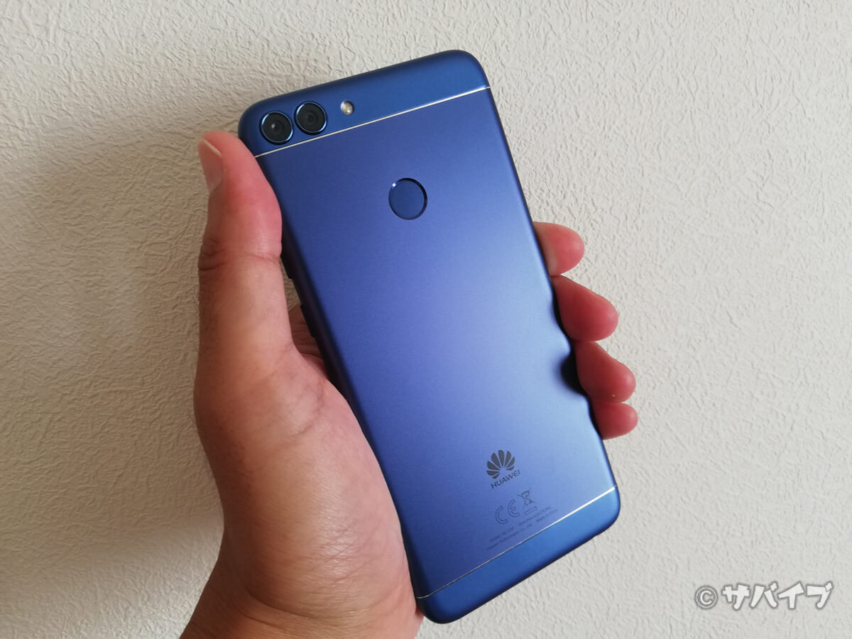 HUAWEI nova lite 2を持ってみた