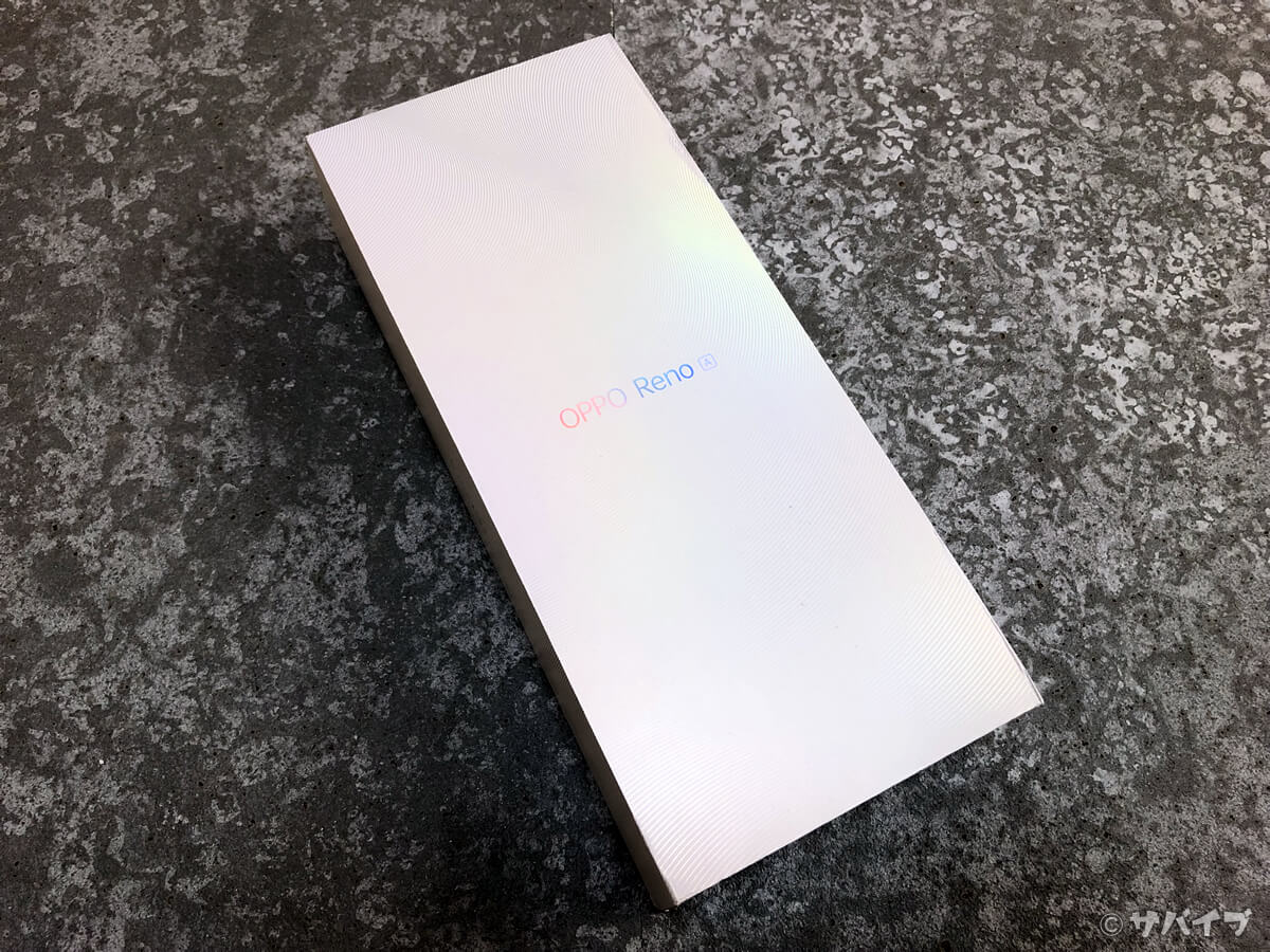 OPPO Reno Aの箱
