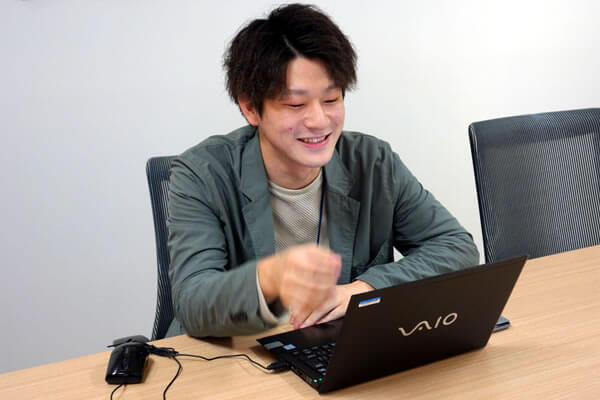 BIGLOBEモバイルのペーシング技術について話す小寺さん