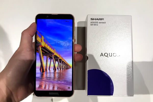 LINEモバイルで買えるAQUOS sense3 SH-M12