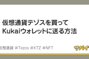 仮想通貨テゾスを買ってKukaiウォレットに送る方法